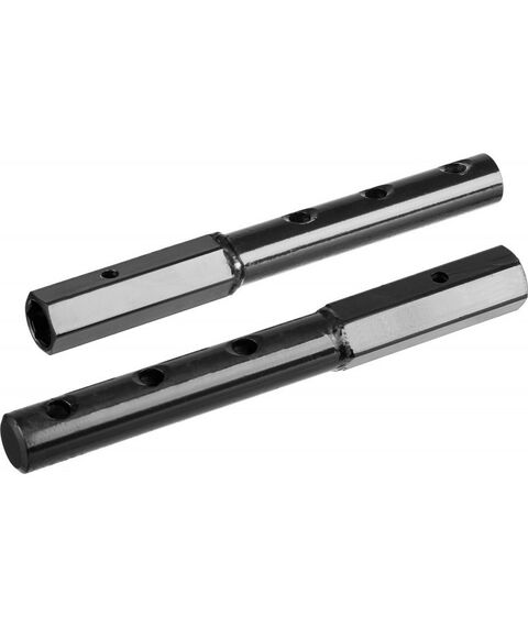 Навесное оборудование для мотоблоков и культиваторов: Удлинитель Зубр УД-2 HEX 23 - круг 30мм, набор 2 шт [707107-2] фотографии