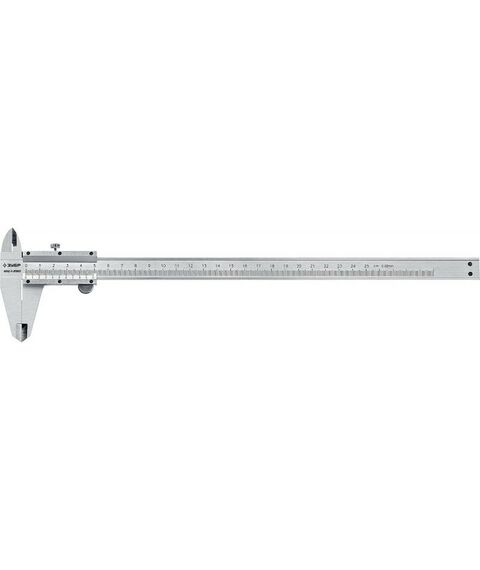 Штангенциркули: Штангенциркуль стальной Зубр ШЦ-1-250 250мм [34514-250] фотографии