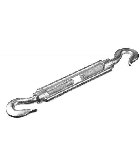 Такелажный крепеж: Талреп STAYER М6 DIN 1480, крюк-крюк, 15 шт, оцинкованный [30525-06] фотографии