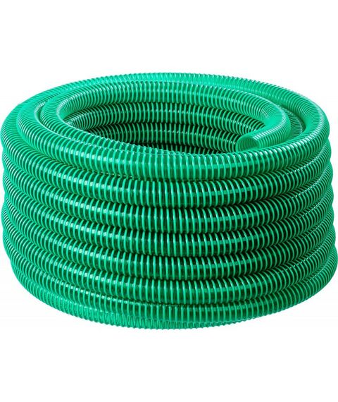 Шланги, системы водопровода и автополива: Шланг ПВХ напорно-всасывающий со спиралью Зубр 19мм х 30м 3 атм [40325-19-30] фотографии