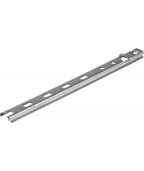 Перфорированный крепеж: Крепеж с дистанциром для фасадной и террасной доски Зубр Планка-Волна 190 мм 80 шт, оцинкованный [30703-190] фотографии