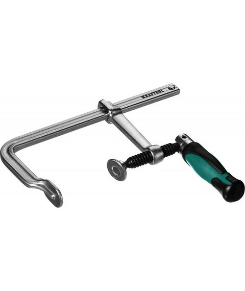 Тиски, струбцины, наковальни, верстаки: Струбцина KRAFTOOL FORGE FF-200/100 тип F 200/100 мм, 450 кгс [32014-100-200] фотографии