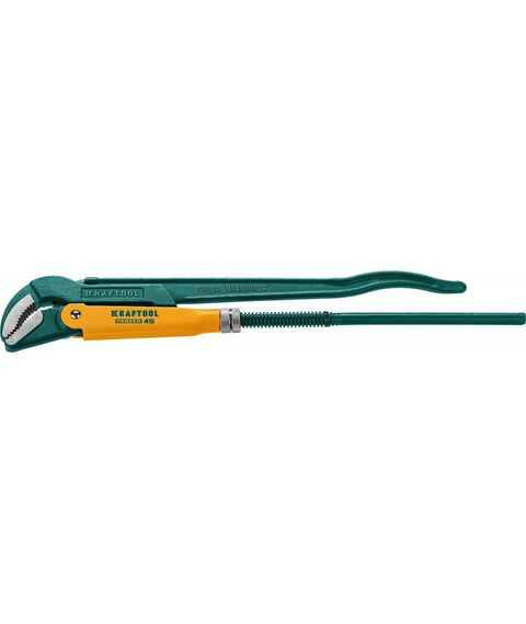 Столярно-слесарный инструмент: Ключ трубный KRAFTOOL PANZER-45 №3 изогнутые губки [2735-20_z02] фотографии