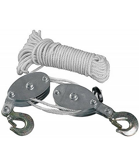 Лебедки, тали, тельферы: Полиспаст STAYER 50501 подъем до 3 м, вес до 200 кг фотографии