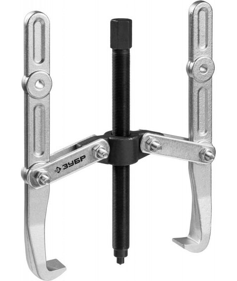 Демонтажный инструмент: Съемник шарнирный 2-захватный Зубр Профессионал 240 мм с удлиненными захватами [43316-240] фотографии