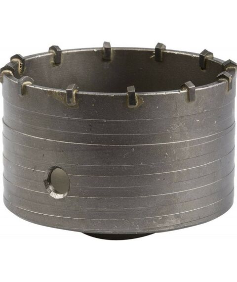 Буры, пики, коронки, сверла: Коронка буровая кольцевая Зубр 100мм по бетону, без державки [29180-100] фотографии