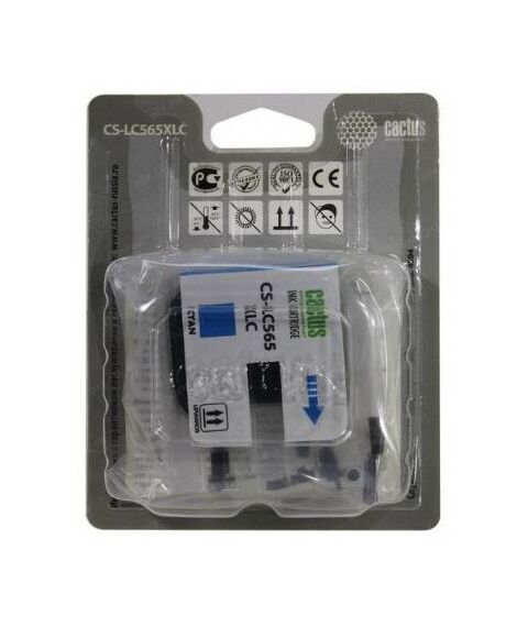 Для Brother: Картридж совместимый Cactus CS-LC565XLC Cyan для Brother MFC-J2310/J2510/J3520 фотографии