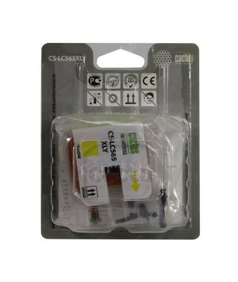 Для Brother: Картридж совместимый Cactus CS-LC565XLY Yellow для Brother MFC-J2310/J2510/J3520 фотографии