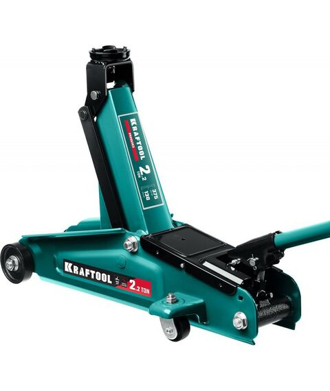 Домкраты: Подкатной домкрат с увеличенным подъемом KRAFTOOL RIGID 2.2т 130-375мм [43452-2] фотографии