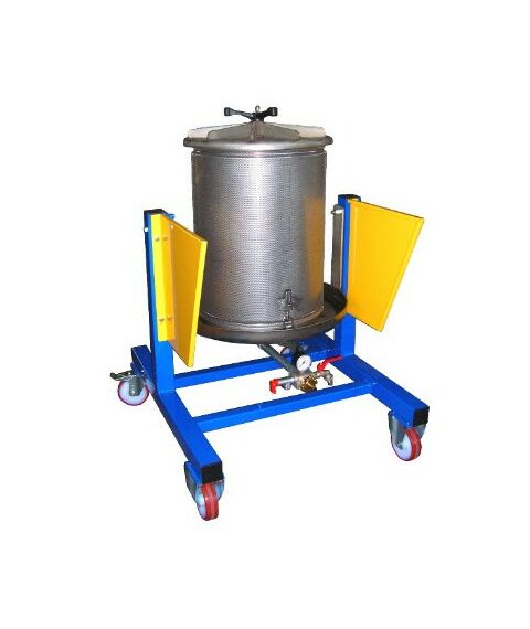 Прессы для отжима:  Гидропресс 80 л нерж.сталь фотографии