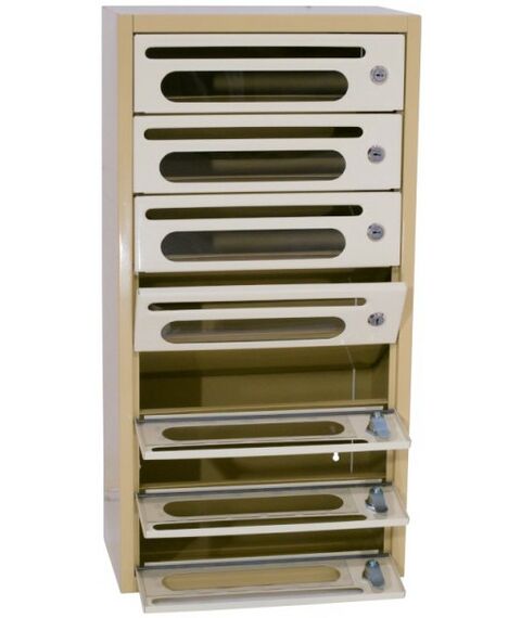 Почтовые ящики:  Почтовый ящик Комфорт плюс 7 секций фотографии