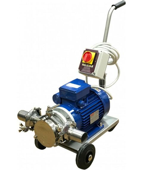 Насосы пищевые:  Импеллерный мезгонасос Z110 для вязких жидкостей с реверсом фотографии