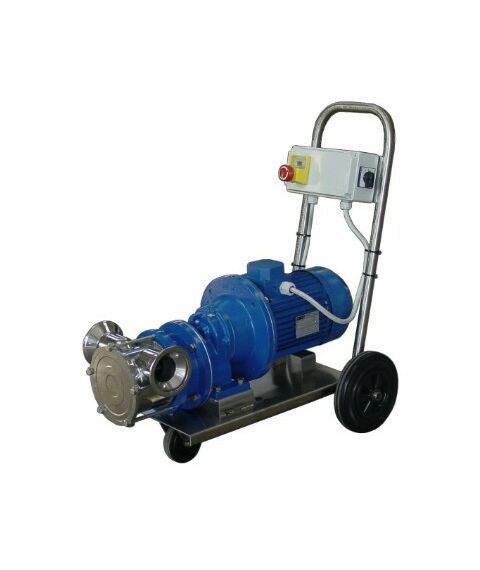 Насосы пищевые:  Импеллерный мезгонасос Z250 2V для вязких жидкостей с реверсом фотографии