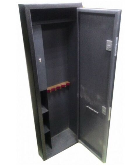Сейфы и металлические шкафы:  Оружейный шкаф для 5 стволов крашенный фотографии