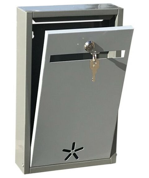 Почтовые ящики:  Почтовый ящик Эконом темно-серыйсерый фотографии