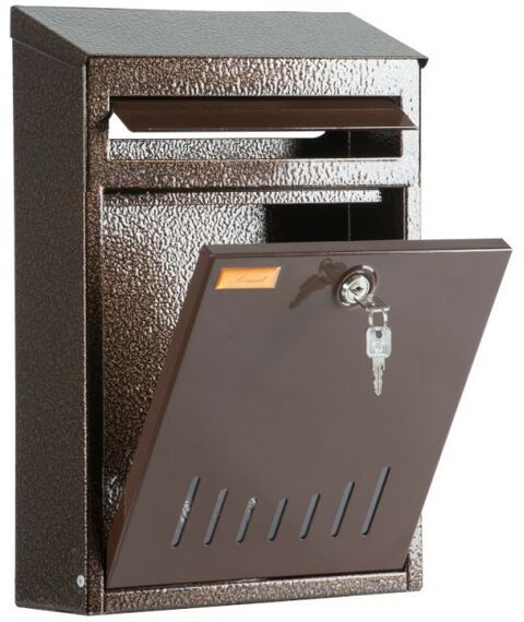 Почтовые ящики:  Почтовый ящик Элит антик медь-коричневый фотографии