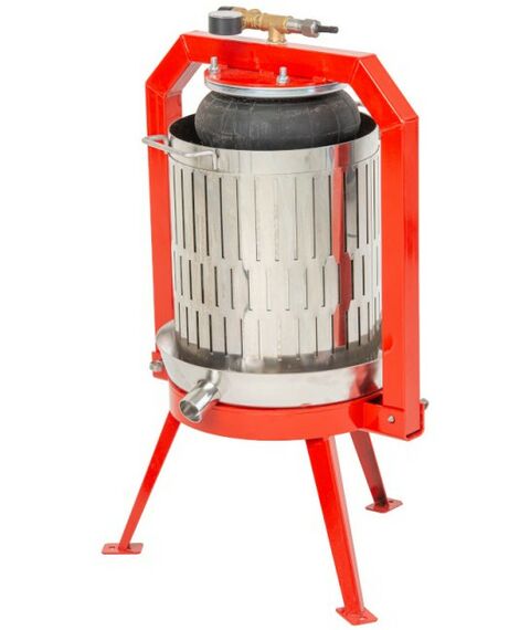 Прессы для отжима:  Пресс пневматический "Муромец П" 29 л корзина из нерж.стали фотографии