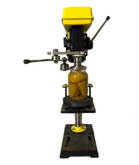 Закаточные машинки:  УЗН-14 для закатки стеклянных банок полуавтоматическая настольная фотографии