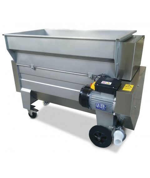 Дробилки и мялки:  Гребнеотделитель-дробилка Malvasia 40 из нержавеющей стали фотографии