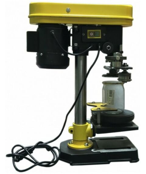 Закаточные машинки:  УЗН-2 для закатки стеклянных банок полуавтоматическая фотографии