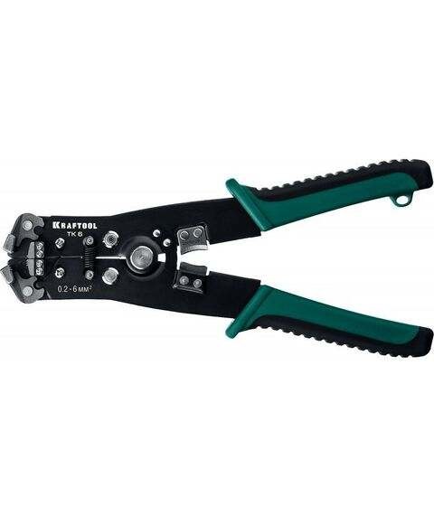 Электромонтажный инструмент: Стриппер автоматический многофункциональный KRAFTOOL TK-6 0.2 - 6 мм2 [22635] фотографии