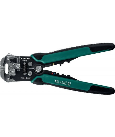 Электромонтажный инструмент: Стриппер автоматический многофункциональный KRAFTOOL TK-8 0.05 - 8 мм2 [22637] фотографии
