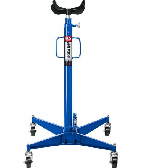 Демонтажный инструмент: Стойка трансмиссионная гидравлическая Зубр Профессионал 0.5т 1100-1900 мм [43061-0.5] фотографии