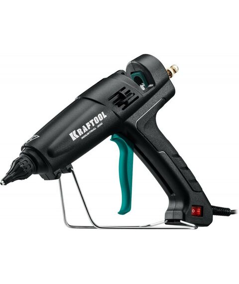 Пистолеты тепловые, клеящие, пескоструйные: Пистолет термоклеевой электрический KRAFTOOL Industrial 300 d 11-12 мм 45 г/мин [06842] фотографии