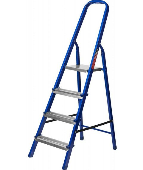 Стремянки и лестницы: Стальная стремянка MIRAX 4 ступени, 80 см [38800-04] фотографии