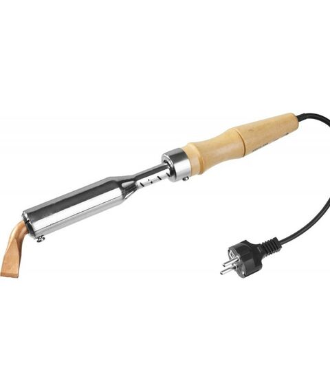 Паяльное оборудование: Электропаяльник для лужения STAYER MAXTerm 150 Вт клин, с деревянной рукояткой [55311-150] фотографии