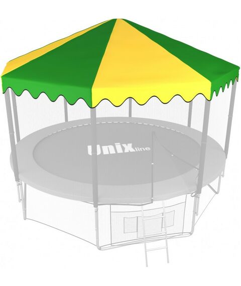 Батуты: Крыша для батута UNIX line 12 ft Green фотографии