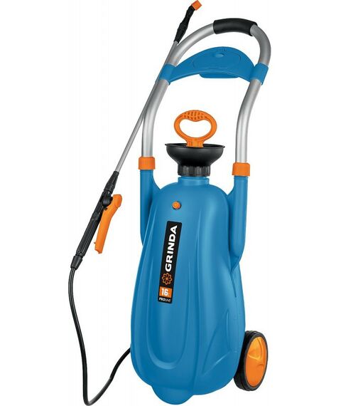 Опрыскиватели садовые: Опрыскиватель GRINDA PROLine PW-16 16 л., на колёсах, с широкой горловиной [8-425163] фотографии