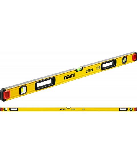 Строительные уровни: Уровень строительный фрезерованный STAYER ProSTABIL 2000 мм [3471-200] фотографии