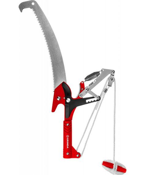 Кусторезы, ножницы, секаторы: Штанговый сучкорез GRINDA HX-350 с храповым механизмом и пилой с режущим крюком [8-424431] фотографии