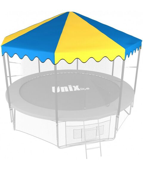 Батуты: Крыша для батута UNIX line 12 ft Blue фотографии