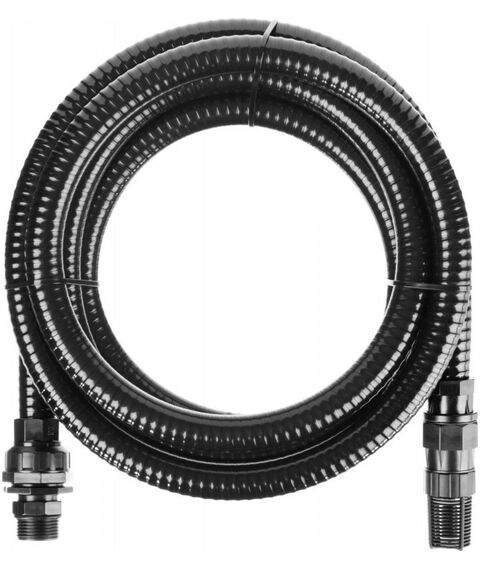 Шланги, системы водопровода и автополива: Шланг всасывающий Зубр 7м с фильтром и обратным клапаном, 1" [40317-1-7] фотографии