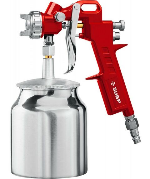 Пневмокраскопульты: Краскопульт пневматический Зубр MS 200N-3 с нижним бачком, 1.2, 1.5, 1.8мм [06457] фотографии