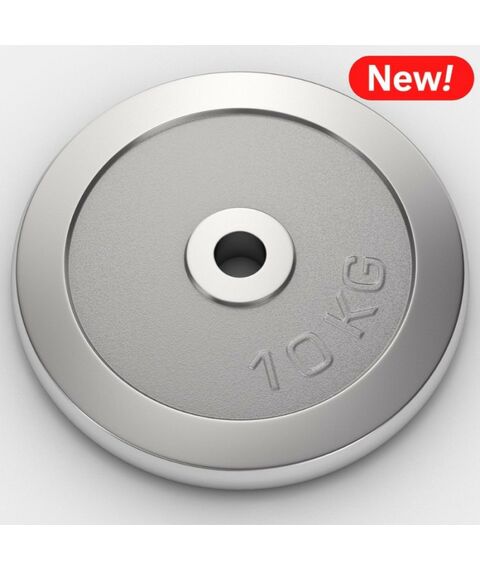 Диски d 25: Диск хромированный UNIXFIT 10 кг / 25 мм фотографии