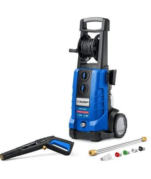 Мойки высокого давления: Мойка высокого давления Зубр Профессионал АВД-П240 240 Атм, 3300 Вт, фотографии