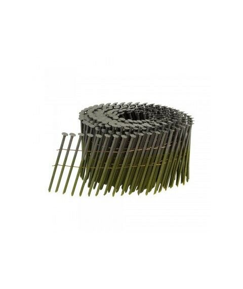 Гвозди прямого монтажа:  Барабанные гвозди по дереву тип CNW 25/50 BKSCH (винт.накат., 9000шт/уп) [FD-2550BKSCH] фотографии