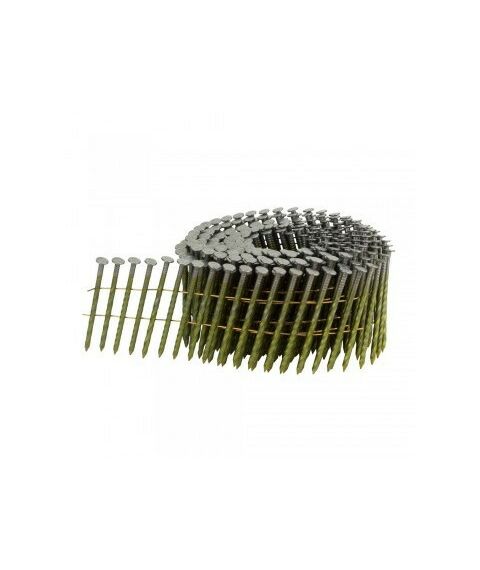 Гвозди прямого монтажа:  Барабанные гвозди по дереву тип CNW 28/70 BKSCH (винт.накат., 6000шт/уп) [FD-2870BKSCH] фотографии