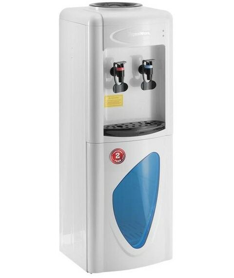 Кулеры для воды: Кулер для воды AquaWork AW 0.7LDR нагрев и охлаждение, 700/70 Вт, белый с черным фотографии