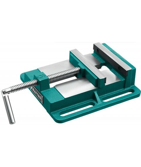 Тиски, струбцины, наковальни, верстаки: Станочные сверлильные тиски KRAFTOOL 150 мм [32715-150] фотографии