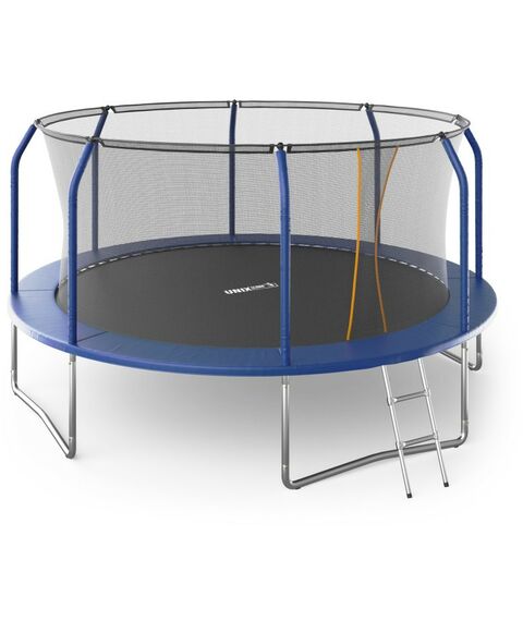 Батуты: Батут UNIX line SUPREME BASIC 14 ft (blue) фотографии