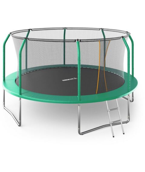 Батуты: Батут UNIX line SUPREME BASIC 14 ft (green) фотографии