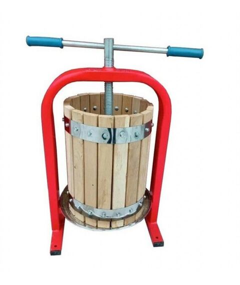 Соковыжималки: Пресс винтовой  Дионис 50 литров дуб, цельнотянутая рама фотографии