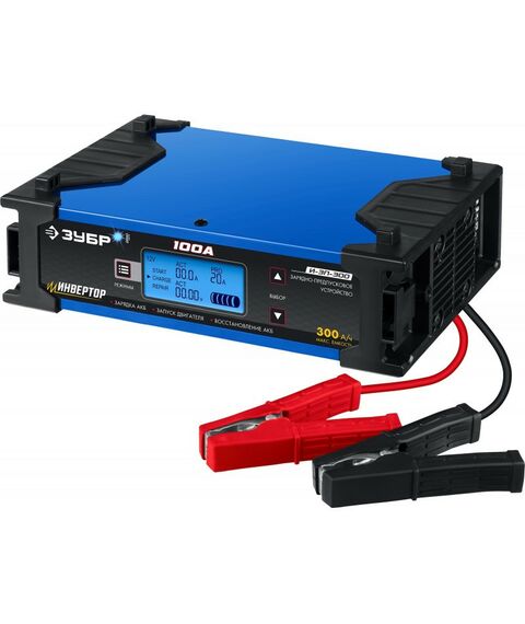 Зарядные и пуско-зарядные устройства: Инверторное зарядно-предпусковое устройство Зубр И-ЗП-400 12/24 В, 100А, 5-30А [59323] фотографии