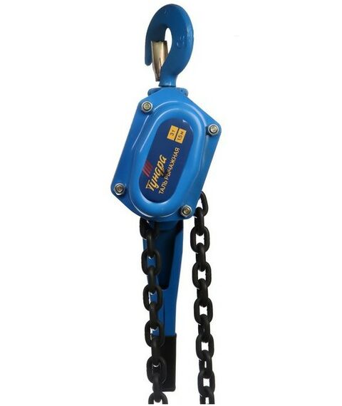 Лебедки, тали, тельферы: Таль рычажная TUNDRA 3 тонны, высота 1.5 метра фотографии