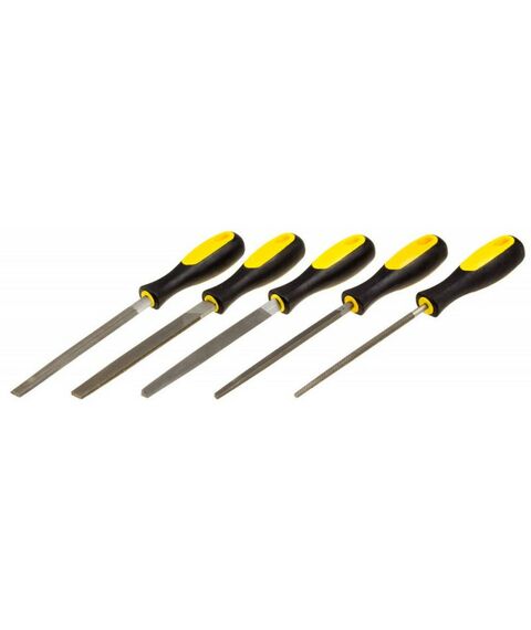 Столярно-слесарный инструмент: Набор напильников STAYER 150 мм, 5 предметоа [1681-15-H5] фотографии