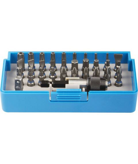 Наборы оснастки: Набор кованых бит с адаптером Зубр 32 шт [26091-H32] фотографии